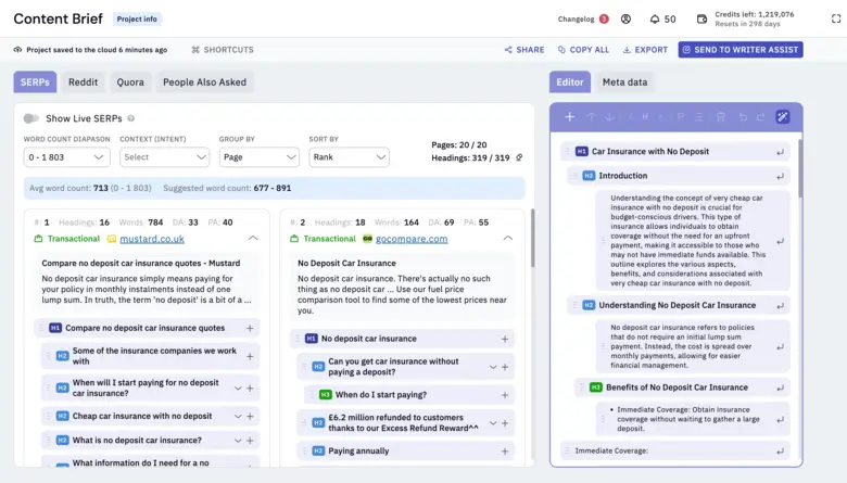 Research & Create Amazing Content